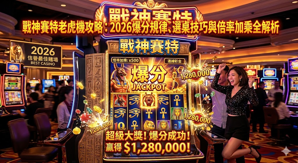 戰神賽特老虎機攻略：2026爆分規律、選桌技巧與倍率加乘全解析