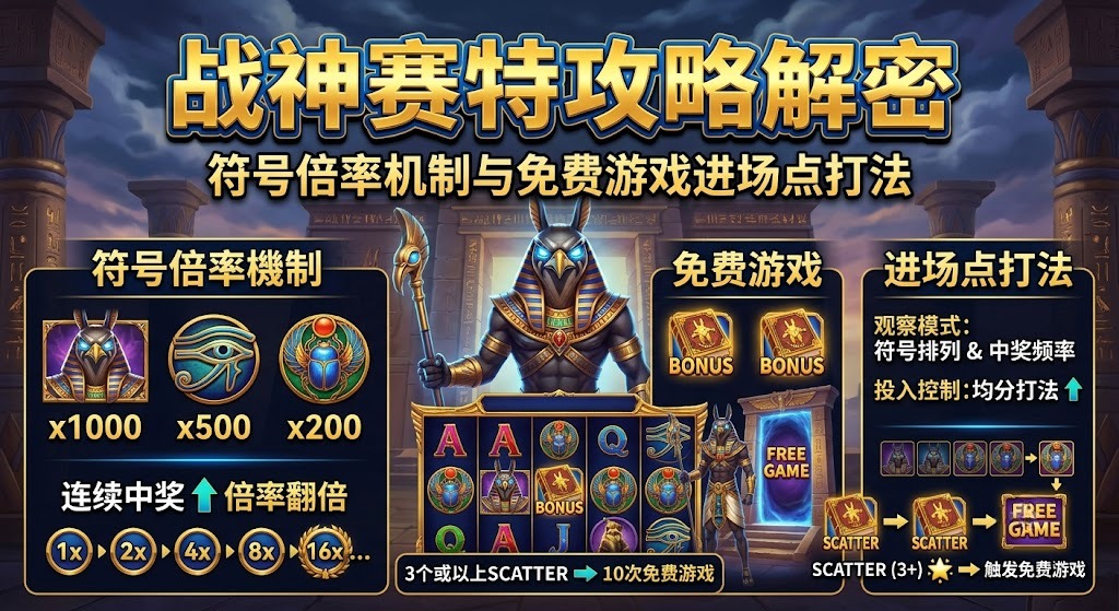 符號倍率機制與免費遊戲進場點打法